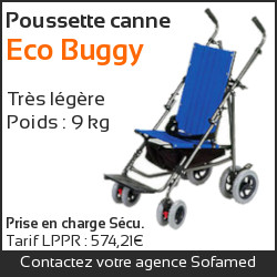 Poussette canne Eco Buggy pour enfant handicapé